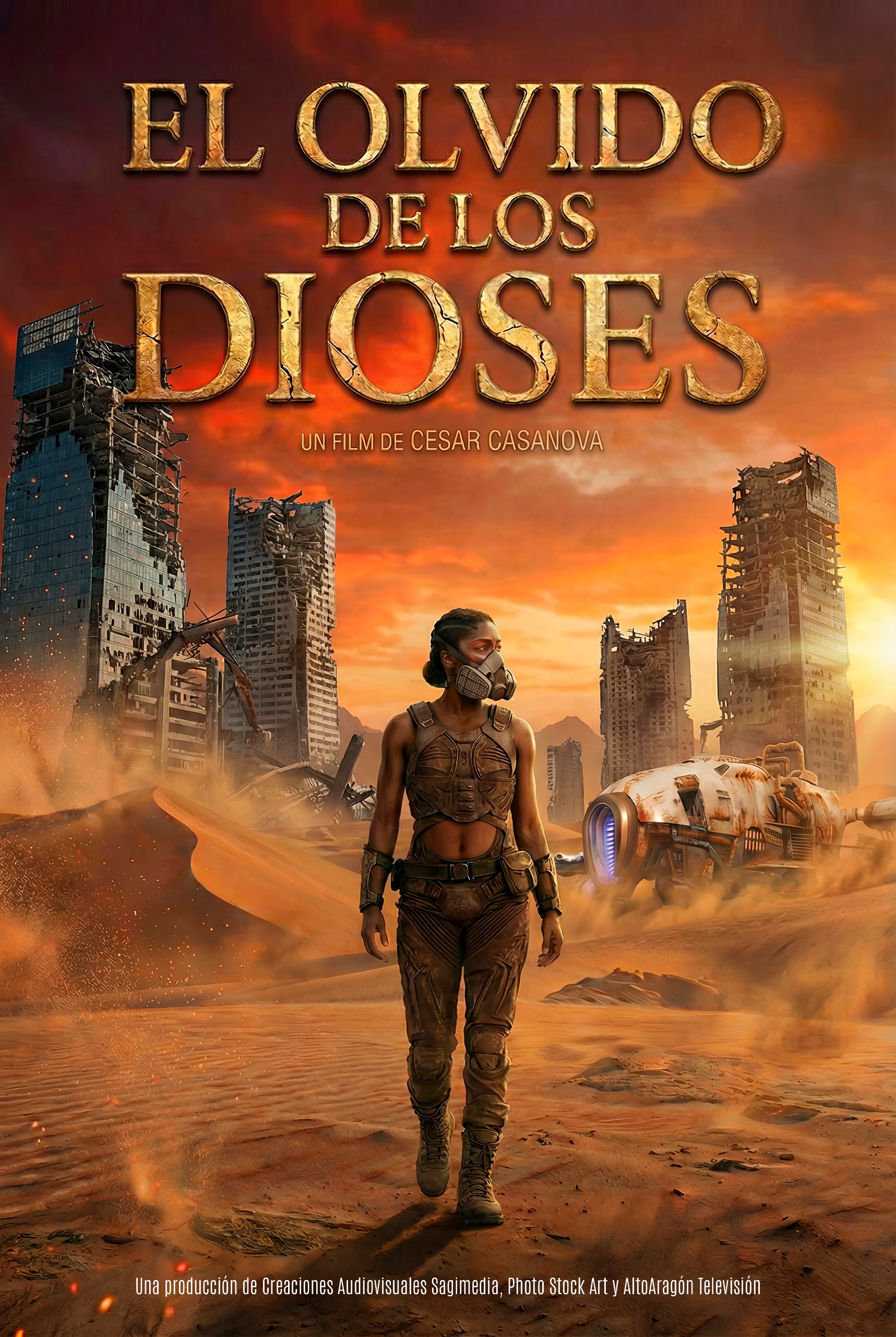 cartel cortometraje sagimedia el olvido de los dioses